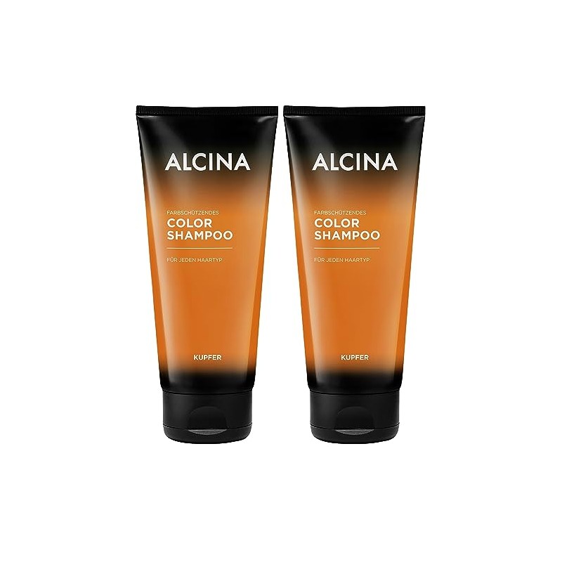 Alcina Colour Shampoo Copper 200 ml Pack of 2