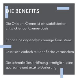 Augenmanufaktur Oxidant 3% Cream - Beauty Cream Developer for Eyebrows and Eyelash Colours Permanent 100 ml Lotion 150 Applications