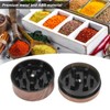 Manual Spice Grinder Mini Design Durable Metal ABS Portable Easy