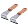 DOITOOL Felled Draw Shave Knife: 2pcs Bark Removal Tool Straight