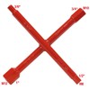 KS Tools 116.6000 Plumbers cross wrench, 7 functions