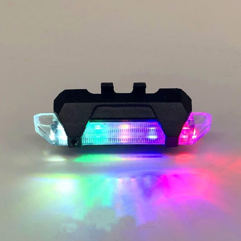 USB Rechargeable Bicycle Rear Light, 4 Modes Bicycle Tail Light,