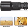 OPTURA HD 500mm/1000mm f/8 Manual Telephoto Lens Compatible with Canon