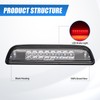 QLLUYTR Third Brake Light with Strobe Flash for 1995-2015 Toyota