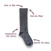 5pk Girls Bamboo (Viscose) Knee High Socks! Grey, UK Size