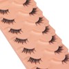 False Eyelashes Natural Half Lashes Wispy Manga Lashes C Curl