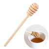 Wooden Honey Mixing Stirrer 10Pcs 6inch Honey Dipper Sticks Honey