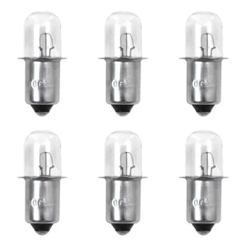 HaeKap 6 Pack Replacement 18 Volt Flashlight Xenon Bulb for Dewalt 18 Volt DW9083 / DW908 / DW919 / DC509 Cordless Flashlights