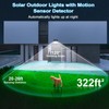 SEZAC Solar Lights Outdoor - 150 LED, 6 Pack with