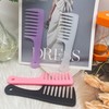Denlydom Mini Wide Tooth Comb, Small Travel Purse Hair Detangling
