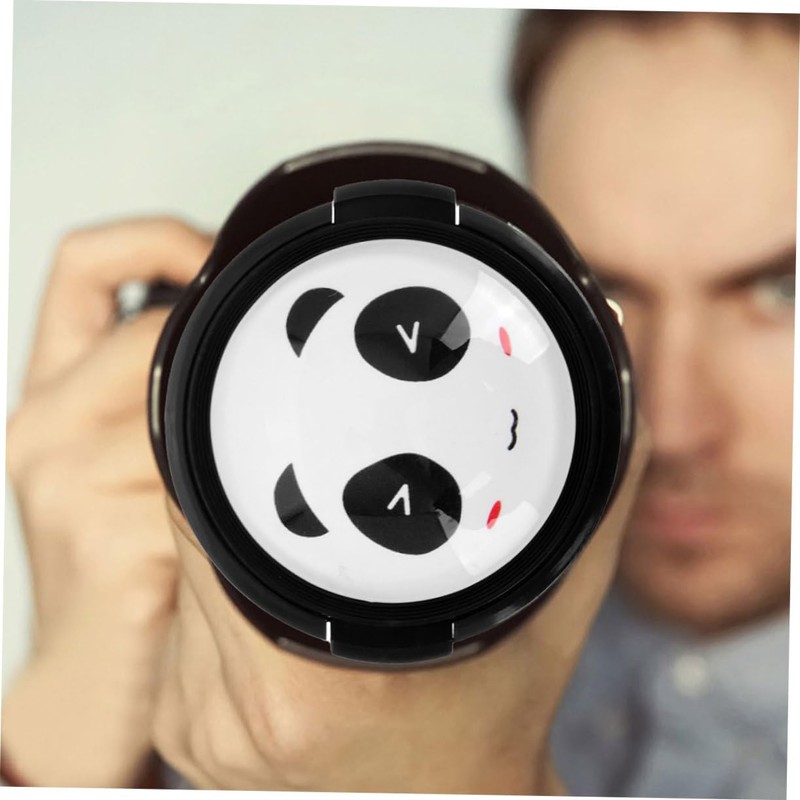 CAXUSD 2pcs Camera Lens Cap Cover Durable Protective Lens Shield