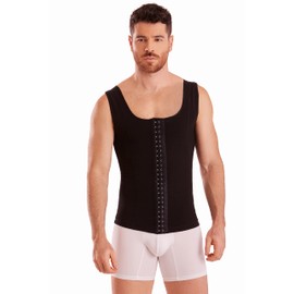 SHAPE CONCEPT 062 063 Fajas Colombianas para hombres Faja de alta compresión para hombre, Negro -, Medium