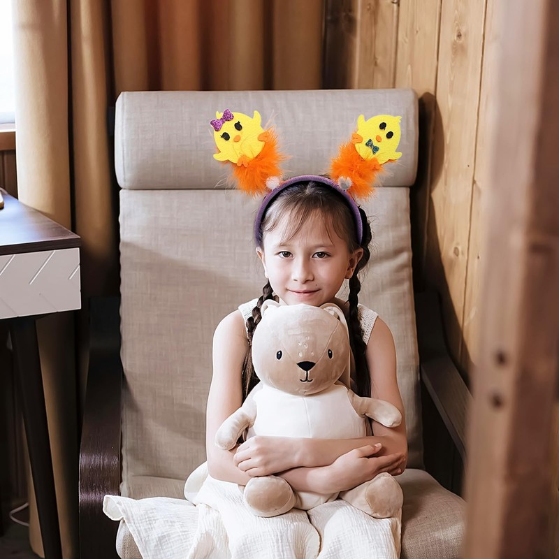 YUNHENTONG Headband Easter Children, Interesting Easter Headband Adults, Cute Chicken