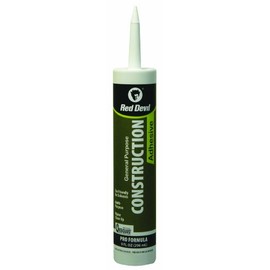 Red Devil 077606 General Purpose Construction Adhesive, 9 oz, 1-Pack, White