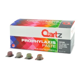 Qartz 58-00210 Prophylaxis Paste, Mint Parfait Flavor, X-Coarse Grit, Green (Pack of 200)