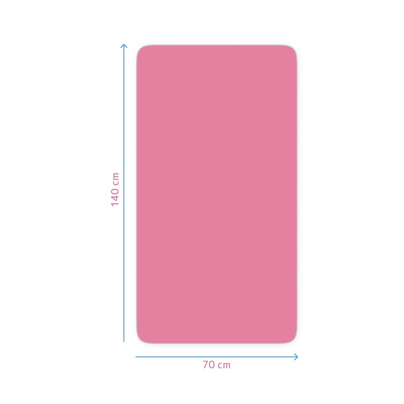 Jersey 100% Cotton Fitted Sheet for 140 x 70 cm