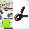 ONDY 4-Pack 6 Inch Spring Clamps, Heavy Duty Plastic Clamps