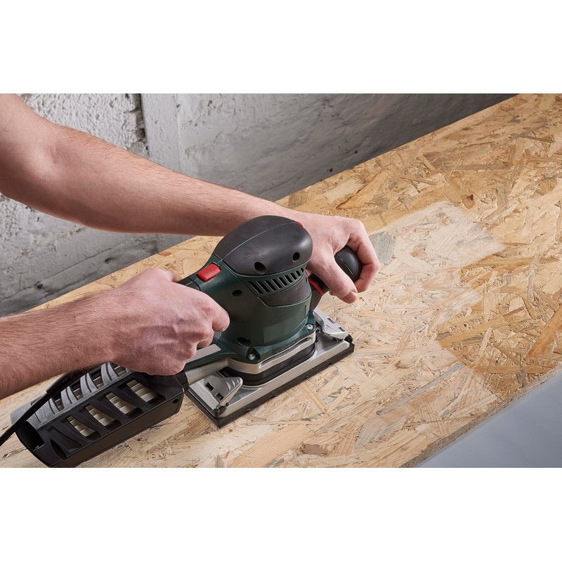 Wolfcraft 1762000 Sanding Sheets Self-Gripping with Corundum Perforated for Electrical