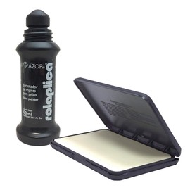 Azor Tinta Para Sellos Rolaplica Y Cojín Color Negro 301.5871NE
