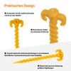 Tent Pegs, AVOFOREST Pegs, Sturdy, Camping Tent Accessories, Long and