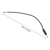 Gadpiparty 1set Mono Audio Cable Male Plug to Bare Wire