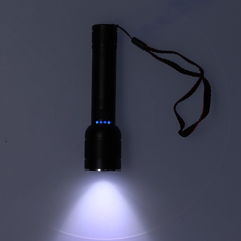 Flashlight USB Rechargeable 2000LM Waterproof Flashlight for Outdoor Adventure Hiking