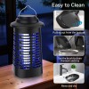 Qetio Bug Zapper, Mosquito Zapper Outdoor, Electric Fly Traps, Insects