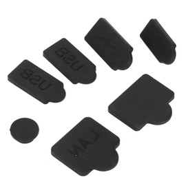 S erounder Juego de Tapones a Prueba de Polvo de Silicona Cubierta Protectora Antipolvo para Host Consola de Juegos