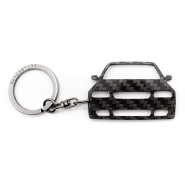 BlackStuff Carbon Fibre Keyring Compatible with A3 S3 8L 1996-2003, Black