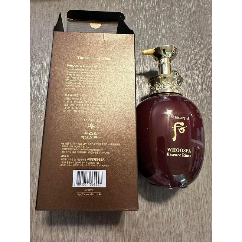 The History of Whoo WhooSpa Essence Shampoo 350ml Anti Aging+Essence