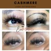 EVERMINKS Cashmere Volume Lash Extensions CC 0.05 Thickness (13-19mm), Black