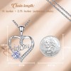 Love Heart Pendant Necklaces for Women, Mother's Day Jewelry Gifts