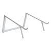 Laptop Stand Aluminium Tablet Riser Foldable Portable Notebook Holder Silver