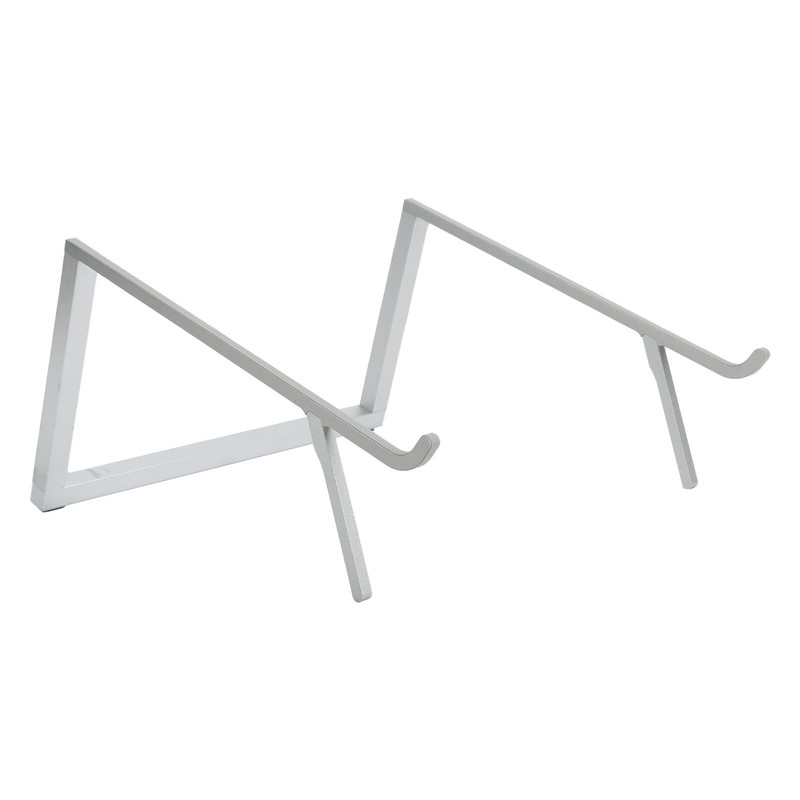 Laptop Stand Aluminium Tablet Riser Foldable Portable Notebook Holder Silver