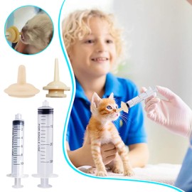 Baby Bird Feeding Syringe | Pet Feeder Syringe With Pacifier,Cat Watering Supplies for Home Veterinary Aquarium Gardening Livestock Oil Cooking