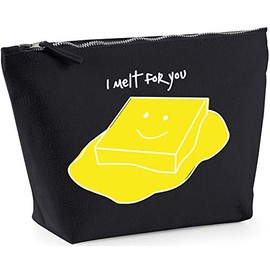 Hippowarehouse I melt for you printed make up cosmetic wash bag 18x19x9cm