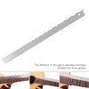 Guitar Neck Notched Ruler Aluminum Music Instrument Accessories for Electric