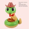 Electric Rattlesnake Toy Plastic Tricky Scary Rattlesnake Prank Toy Induction