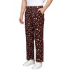 Nanxson Men's Baggy Chef Pants, Printed Work Pants with Elastic