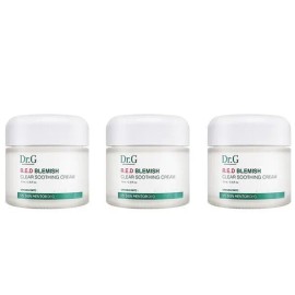 Dr.G Miracle House Dr.G Red Blemish Clear Soothing Cream 70ml 3 cans 464221 / 미라클하우스 닥터지 레드 블레미쉬 클리어 수딩 크림 70ml 3통 464221