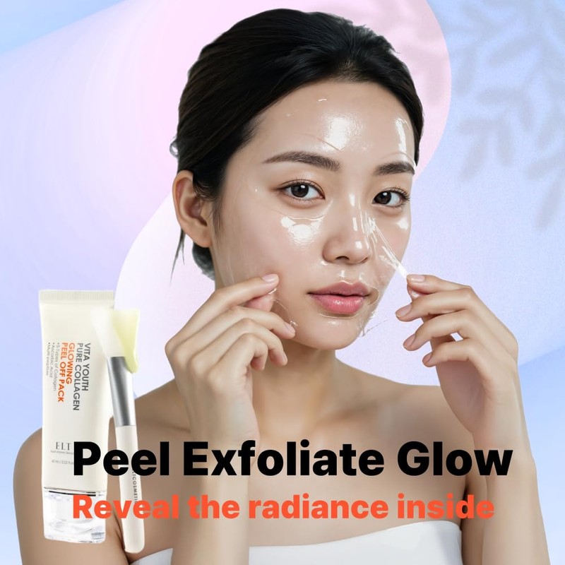 ELT Pure Collagen Peel Off Wrapping Facial Mask Pack with
