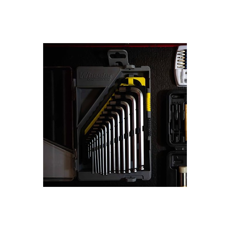 Wheeler Engineering 45-Piece SAE/Metric Hex and Torx Key Set with