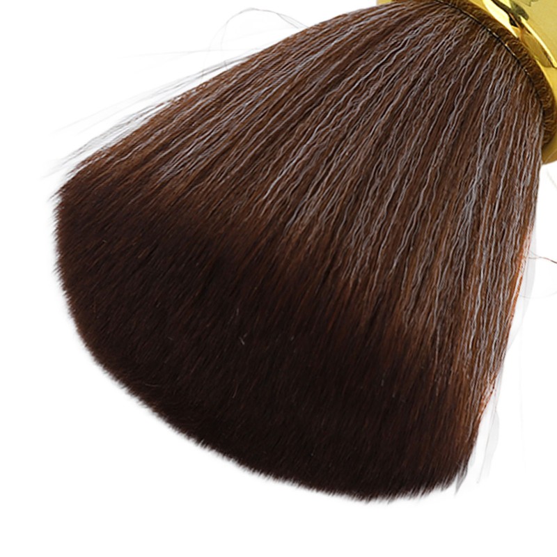 Barber Neck Duster Brush Soft Hair Electroplating Process Barber Brush