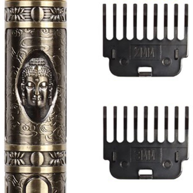 Electric Hair Clipper Portable Beard Trimmer Men Haircutting Grooming Kit
