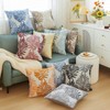 YunJeude Cushion Covers 55x55cm Nordic Set of 2 Cotton and