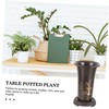DOITOOL 2-Pack Ceramic Orchid Pots Terracotta Planting Pots for Home