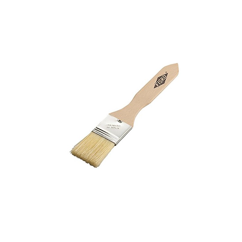 Alpfa Backpinsel 1,5cm aus Holz, beige, 15 x 3 x