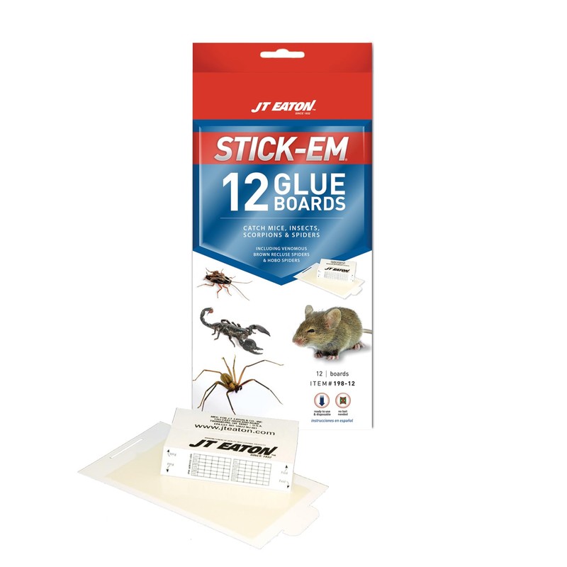Stick-Em Mouse & Insect Glue Trap – Effective Indoor Rodent