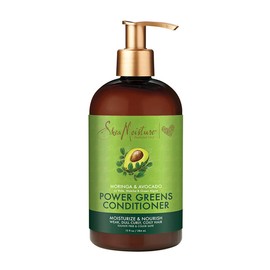 SHEA MOISTURE MORINGA & AVOCADO POWER GREENS CONDITIONER, SHEA MOISTURE