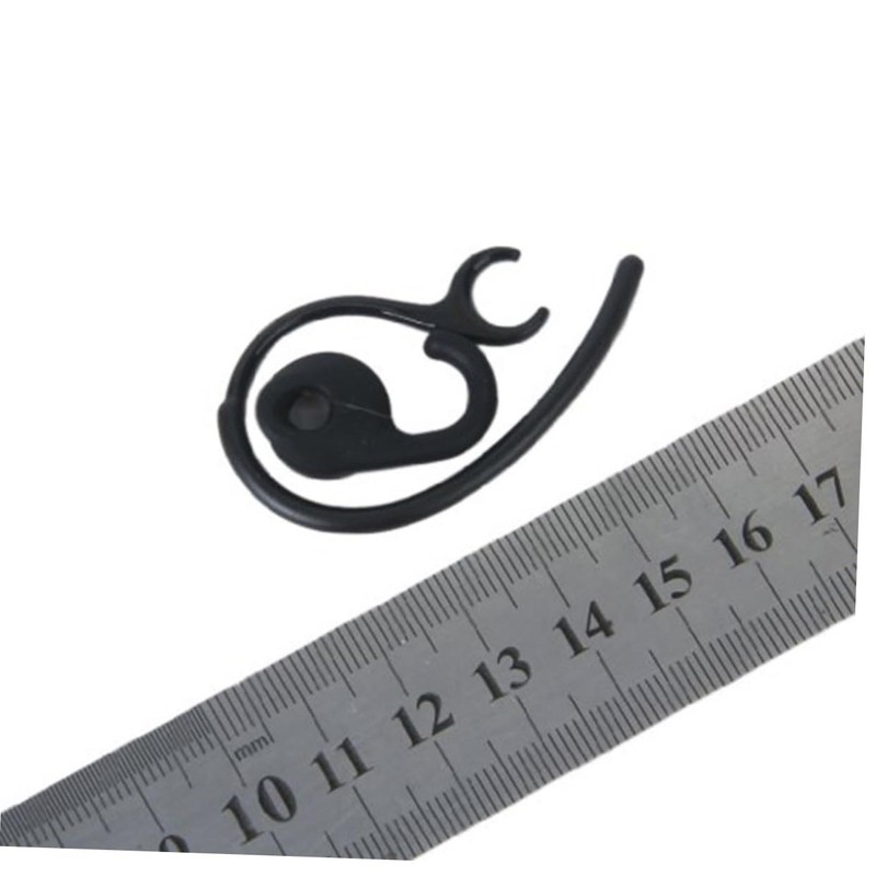 KONTONTY Ear Hook Ear Bud Gels Set Black Accessory Kit